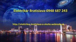 Poruchová služba -elektrikár Bratislava NONSTOP